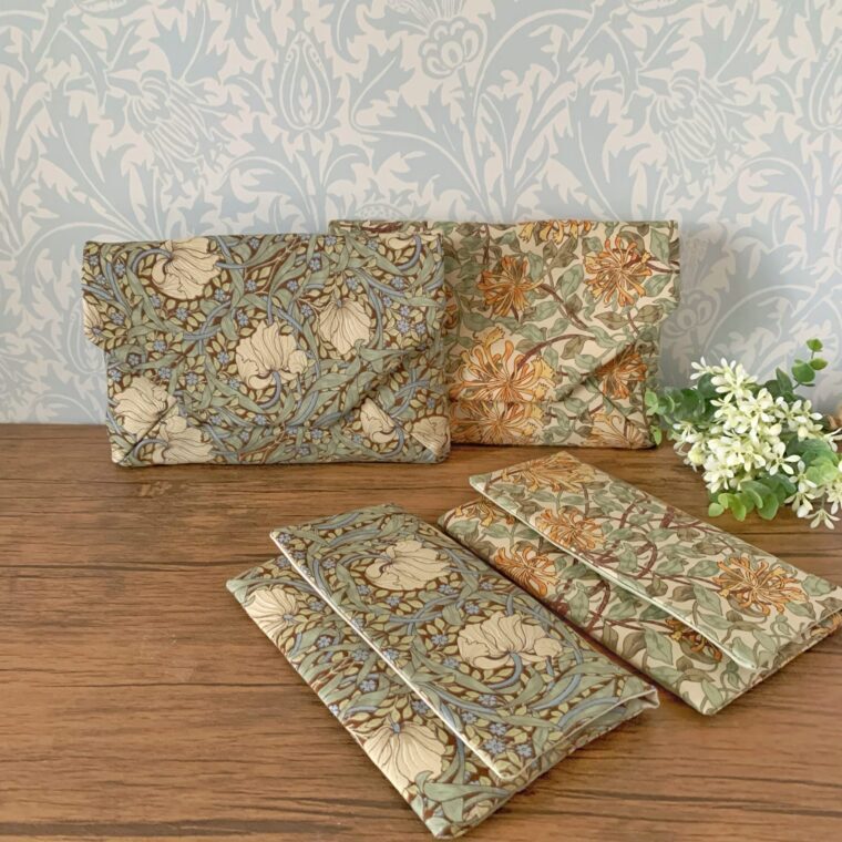 ウィリアムモリスデザイン生地の数寄屋袋2｜CRAFT カーニャ